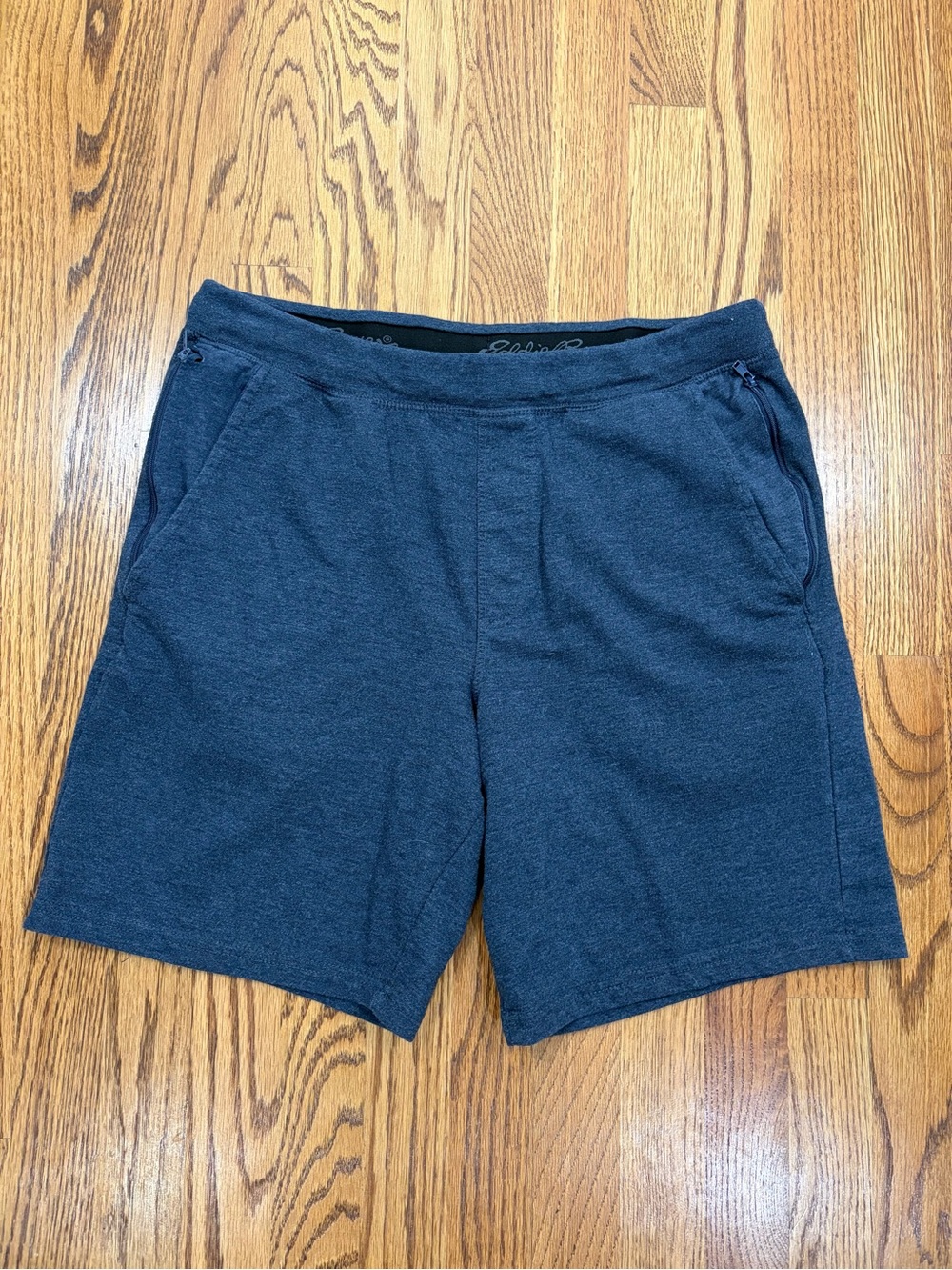 Eddie Bauer Athletic Lounge Knit 9" Shorts - Dark Charcoal (M)